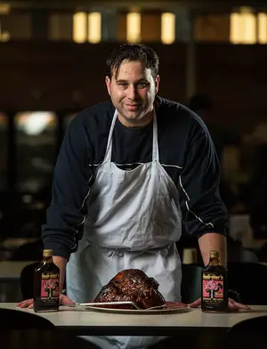 Rod Wallenbeck first discovered his recipe for Rodfather’s Premium BBQ Sauce by mixing together leftover sauces in the dining hall one night.