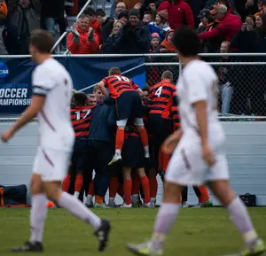 Ben Polk's goal was all the Orange needed to skirt past Boston College at home in the Elite Eight.