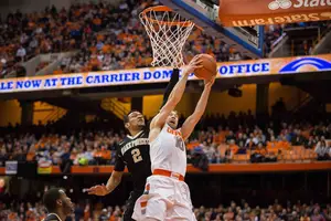 Devin Thomas (2) leads Wake Forest into its matchup with Syracuse on Saturday at noon in Winston-Salem, North Carolina.