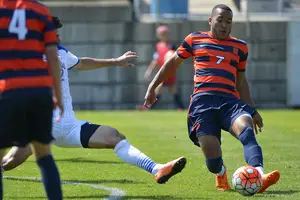 Former Syracuse forward Ben Polk was selected in the first round of the MLS SuperDraft by the Portland Timbers on Thursday.