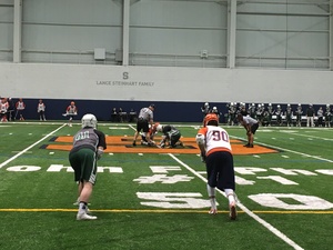 Syracuse scrimmaged against Le Moyne and Hofstra on Saturday. Here are three takeaways from the day with two weeks until the start of the season.