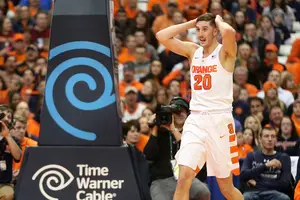Tyler Lydon led Syracuse in its win over Boston College with 20 points and six rebounds.