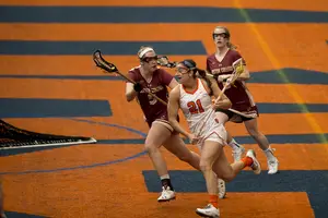 Kayla Treanor's five assists helped orchestrate SU's offense on Sunday in the Orange's 16-5 win against Wagner. Treanor also tacked on two goals. 