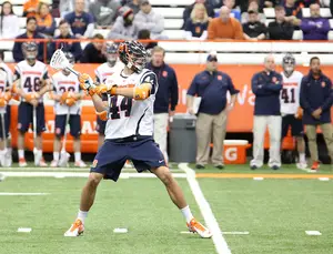 Matt Lane scored two goals and assisted on two others for Syracuse. The Orange spread its offense around on Sunday. 