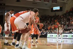 Michael Gbinije and the Orange sunk 16-of-18 shots from the free-throw line on the way to Syracuse's 75-61 win.