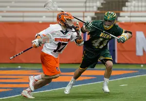 Dylan Donahue matched his 2014 outing against Siena with nine points. Syracuse won the game, 18-5 to open the season. 