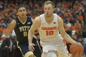 Trevor Cooney and Syracuse will face Pittsburgh in the second round of the ACC tournament on Wednesday.