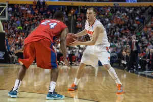 Trevor Cooney and Syracuse can exact some level of revenge on Dayton after the Flyers knocked the Orange out of the last NCAA Tournament SU played in. 