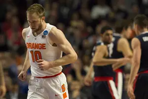 Trevor Cooney has been getting to the basket more as of late, something Syracuse needs him to keep doing in its matchup on Sunday in Chicago. 