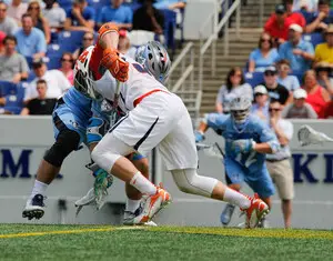 Johns Hopkins came back from its early deficit to tie Syracuse with 40 seconds left on Saturday and then won the game early in the overtime period. 