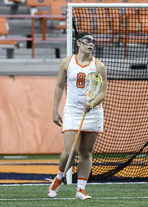 Alexa Radziewicz has started two games, played in 10 and is Syracuse's best freshman defender. 