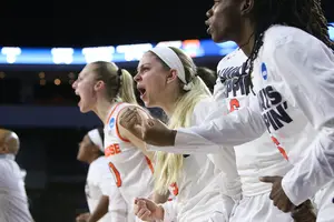 Syracuse crushed Tennessee on Sunday to go to its first-ever Final Four. 