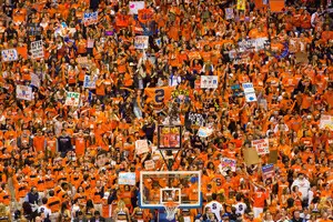 The Student Association is giving Syracuse University students the opportunity to travel for free by bus to Houston for the men's basketball Final Four game.