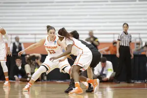 Syracuse's defense held Army to only 39 points in the Orange's blowout win in the first round of the NCAA Tournament.