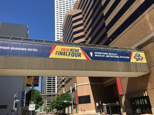 Houston is gearing up to receive thousands of visitors for the 2016 NCAA Final Four tournament this weekend.