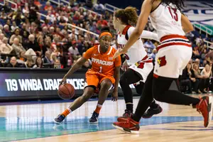 Alexis Peterson and Syracuse will play for the program's first ACC championship on Sunday. 