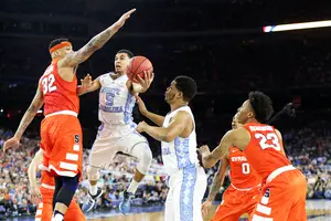 Marcus Paige was key for North Carolina from 3. His 3s were important in staving off Syracuse's late-game runs. 