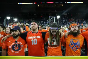 Syracuse fans rode over 30 hours on a bus down to Houston, but the excitement was muted when Syracuse lost to UNC