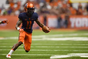 Corey Winfield is out of the hospital after he was allegedly stabbed by Naesean Howard, who was kicked off the SU football team in 2014. 