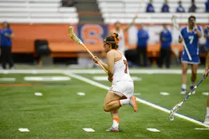 Brenna Rainone and Syracuse have improved their clears this season to help propel the Orange on a five-game win streak. 