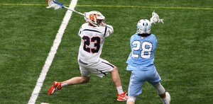 Nick Mariano and the first-line midfield propelled Syracuse to a ACC-tournament-berth clinching win. 