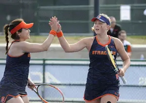 Valeria Salazar and Gabriela Knutson helped Syracuse earn its first-ever NCAA tournament bid.
