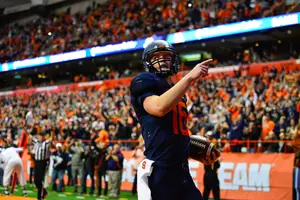 Zack Mahoney currently holds Syracuse's backup quarterback spot, but he'll compete against Austin Wilson and Rex Culpepper to hold onto it.