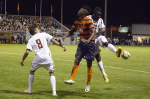 Syracuse and Boston College went punch for punch against each other on Friday night. SU escaped with a 2-0 win.