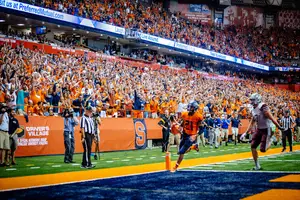 Oustide of Moe Neal's 49-yard touchdown, the Orange's running game averaged just 2.0 yards per carry.