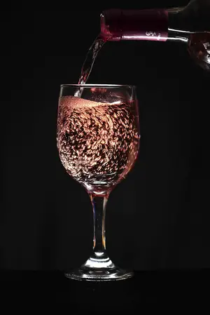 One of the most delightful things about this rose wine is its light carbonation.