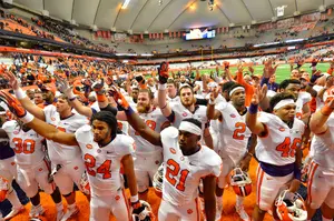 Syracuse against Clemson on Saturday will kickoff at 3:30 p.m.