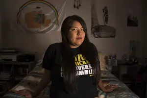 Jourdan Bennett-Begaye is currently in North Dakota protesting the Dakota access pipeline. Originally from New Mexico and a member of the Navajo nation, she travelled to the site both to cover the events and to stand in solidarity with the Standing Rock Sioux Tribe.