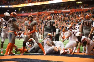 Syracuse jumped out to an early lead against Virginia Tech on Saturday and secured the victory late.
