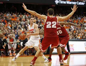 Tyler Lydon has averaged 11.4 points per game and 7.2 rebounds per game in 2016. He'll lead the Orange into a matchup with Wisconsin. 
