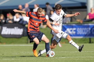 Liam Callahan and Syracuse are trying to make another deep run in the NCAA tournament. Its first matchup comes against Dartmouth at SU Soccer Stadium on Sunday. 