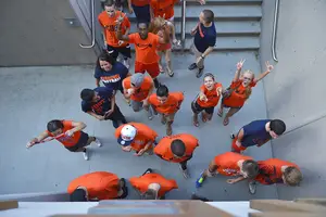 For years, Syracuse Athletics has run a standard season ticket model in which students pay $199 or $219 per year. In the coming months, SU could launch a point system or athletic fee mirroring those of fellow ACC schools. 