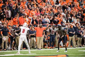 Dino Babers wanted fans to be louder throughout the game instead of just on third down. They delivered. Babers' team did not.