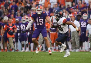 Sean Riley rattled off a big return in SU's crushing loss to No. 3 Clemson. 