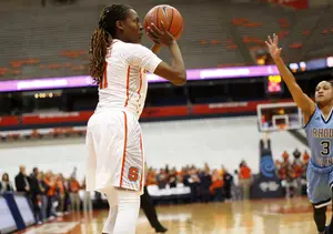 Gabby Cooper's 23.6 3-point percentage is the second worst on the team among players that have taken more than two 3s.
