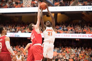 Syracuse struggled to rebound the ball without Tyler Roberson or the other two bigs, Dajuan Coleman and Paschal Chukwu, playing much.