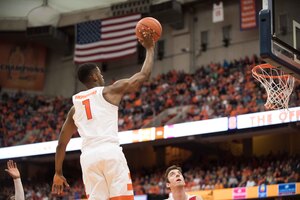 Frank Howard and the Orange look to end the skid of losing three of their last four. SU exploded early in the second half.