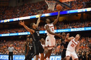 Thompson, a 6-foot-10 freshman forward, has been among Syracuse's steadiest offensive contributors. His defensive maturation is taking more time to materialize. 