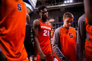 The last time Syracuse played Pittsburgh, shown above, the Panthers handed SU an ACC tournament loss. 