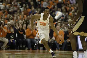 Tyus Battle and the Orange will look for their third straight win and first conference victory on the road against Virginia Tech Tuesday night. 