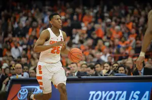 Freshman guard Tyus Battle had a career-high 21 points in SU's blowout win over BC. 