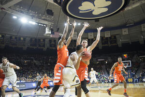 Outside of Lydon (right), there wasn’t much to say about Syracuse's supporting cast.