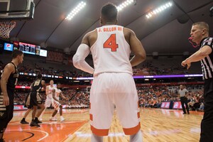 John Gillon scored six points and dished six assists in the win. 