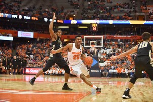 Tyus Battle made two of his three total free throws late in the game. 