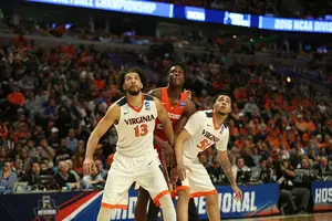 In the 2016 Elite Eight, Syracuse upset No. 1 seed Virginia to advance to the Final Four. The ACC foes will meet up again Saturday at noon. 