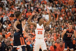 Tyus Battle led the way for the Orange, scoring 23 points in the victory. 